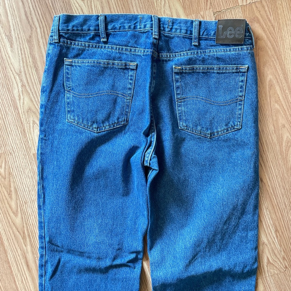 Lee 👖regular fit straight leg jeans superior comfort 1889, 38W 32L paint spots